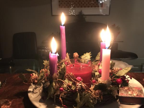 Advent wreath