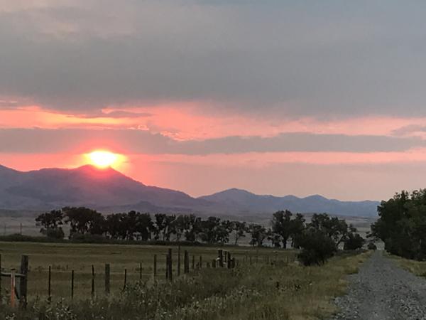 Montana sunrise