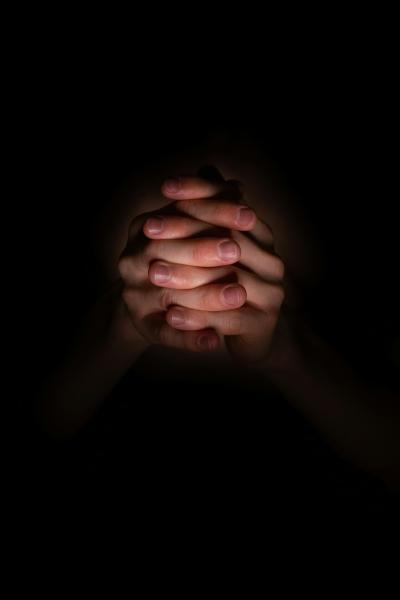 hands in prayer